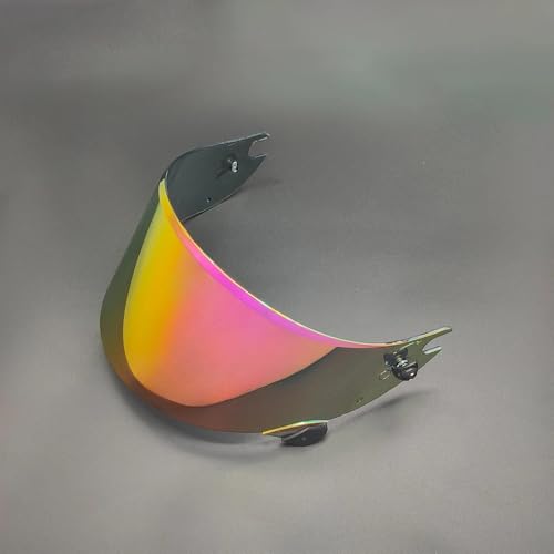 Shark RACE R PRO GP フルフェイスヘルメットシールド用ヘルメットバイザー UVカット Ca-sco Moto交換用アクセサリー(Revo Pink Gold)