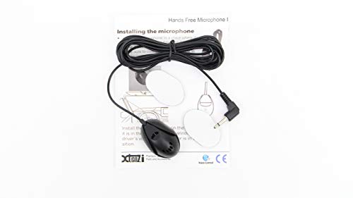Xtenzi Microphone Hand Free External Car Mic Compatible with Boss Stereo Radio GPS DVD Head Unit-XT91517