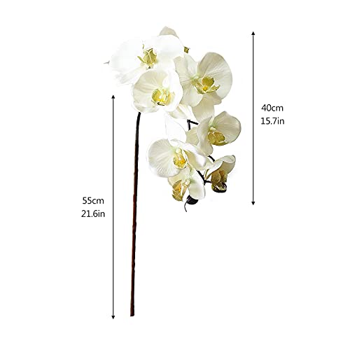 SJDWDX - Fiori artificiali di orchidea falaenopsi