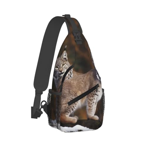 Bolso cruzado masculino tipo bandolera mochila para senderismo miniatura 2