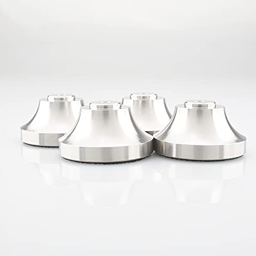 High-end Stainless Steel Speakers Amplifier Preamp DAC CD Player Anti-shock Absorber Foot Feet Pads Vibration Absorption Spike