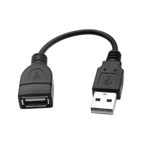 Cable alargador USB largo - Cable alargador USB 2.0 macho-hembra, transferencia de datos rápida y duradera compatible con teclado USB |, memoria USB, disco duro
