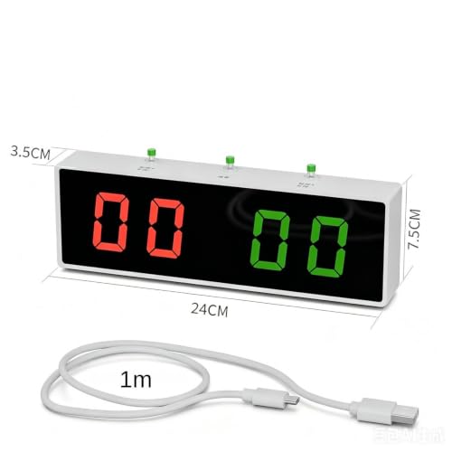 Marcador electrónico de billar de mesa ligero con conexión USB de PP 3