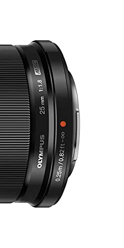 OM System Olympus M.Zuiko Digital 25 mm F1.8 Schwarz für Micro Four Thirds Systemkamera, kompaktes Design, schönes Bokeh, hell – Bild 4