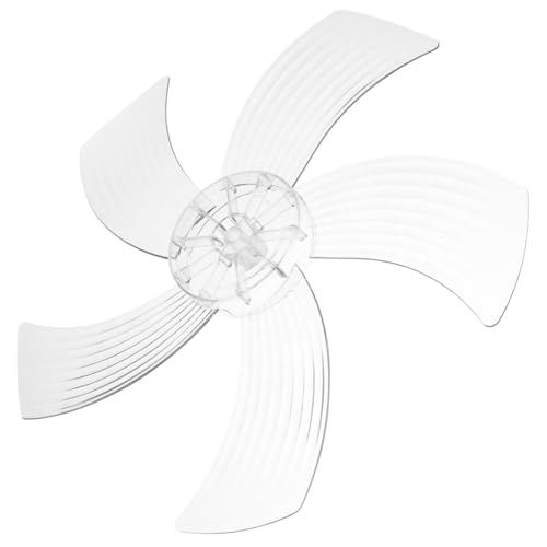 SHINEOFI Reemplazo Ventilador De Plástico De Compatible Con Ventiladores De Mesa Pedestal y Pared Silenciosas y Transparentes Color