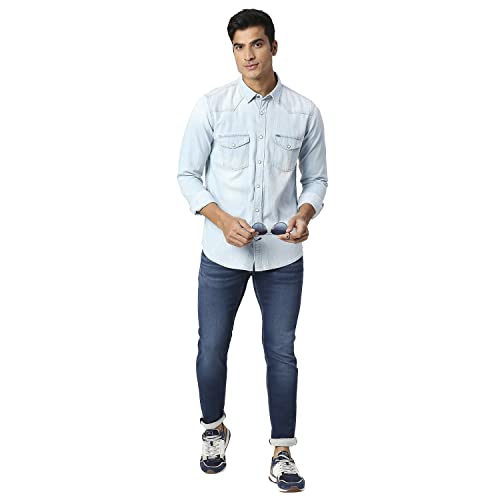 Image of Pepe Jeans Men's Cotton Regular Fit Shirt