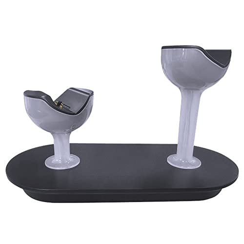 UANG PoignéE de Manette Chargeur de Manette de Charge Rapide pour Manette 5 avec Indicateurs LED pour , Noir Cover