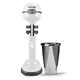 Energybody® Eiweiß Shaker Elektrisch / Getränkemixer für Shakes wie im Gym / aus rostfreiem Stahl mit 350W & 10.000-20.000 U/min - inkl. 900ml Becher
