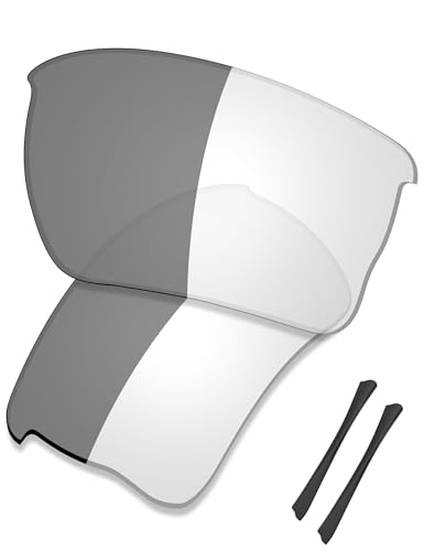 Image of SAUCER Premium Replacement Lenses & Earsocks for Oakley Quarter Jacket OO9200 | UV400 Protection, Anti-Scratch, Precise Fit
