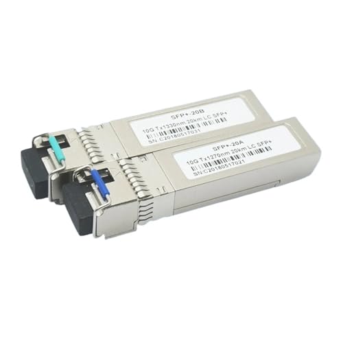 Módulo SFP 10G con tecnología WDM bidireccional y alcance de 3 km LC
