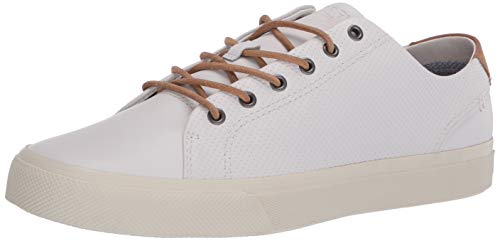 Sperry Men s Striper PlushWave LTT Sneaker, White, 10.5 M US