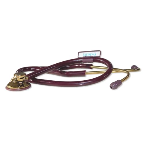 Image of Fidelis Healthcare Single Head Cardio Gold Cardiology Stethoscope for Doctors, Medical Professionals & Students | Premium Acoustic Chestpiece, Lightweight Flexible Tube Clinical Gear