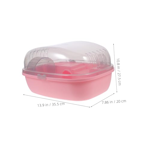 Enclos compact pour hamster HEMOTON voyage sécurisé sans stress pour rongeur - 3