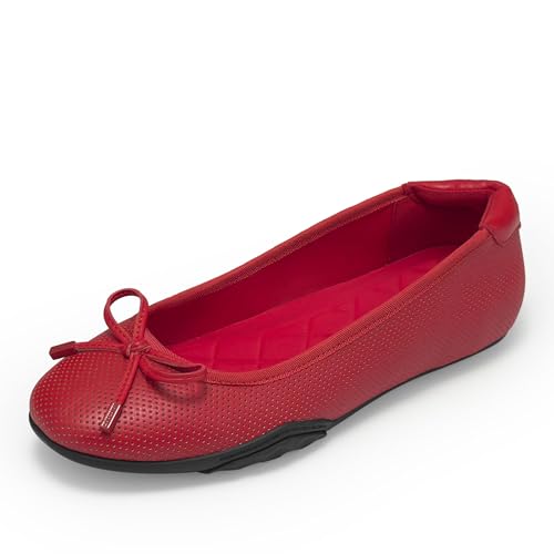 Aerosoles Onyx chaussures rouges perforées pour illuminer vos journées de travail et soirées