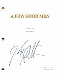 Kevin Pollak Signed Autograph A Few Good Men Full Movie Script - Starring Jack Nicholson, Tom Cruise, Kevin Bacon, Kiefer Sutherland and Demi Moore - A Few Good Men The Usual Suspects Grumpy Old Men The Whole Nine Yards Willow Hostage