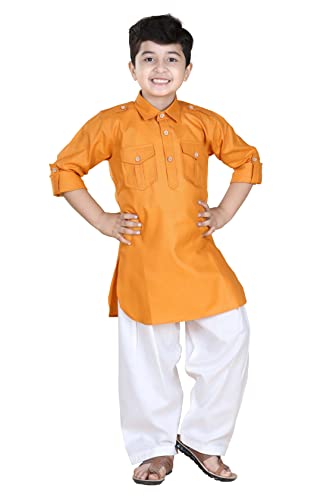 AJ DEZINES® Boys Ethnic Wear Cotton Pathani Suit || Diwali Outfit