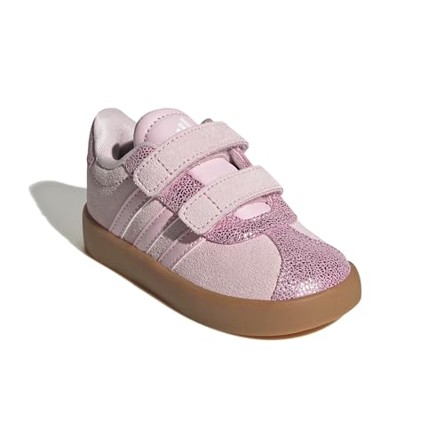 adidas Unisex Baby VL Court 3.0 Shoes Infants, Clear Pink/Clear Pink/Gum, 26 1/2 EU