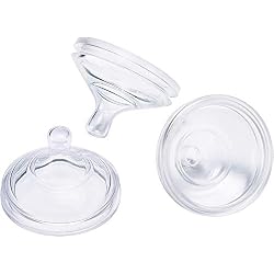 1 of Boon Nursh Newborn Silicone Baby Bottle Nipples - Bottle Nipples for Boon Nursh Newborn Bottles - Baby Bottle-Feeding Supplies - Slow Flow Baby Bottle Nipples - 3 Count