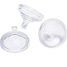 Boon Nursh Silicone Baby Bottle Nipples - Bottle Nipples for Boon Nursh Baby Bottles - Baby Bottle-Feeding Supplies - Extra Slow Flow Baby Bottle Nipples - 3 Count