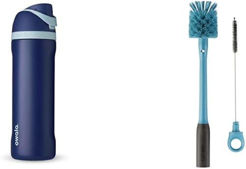 Miniatura 1 de Owala Harry Potter FreeSip Insulated Stainless Steel Water Bottle with Straw for Sports and Travel, BPA-Free, 24-Ounce, Ravenclaw &amp; 2-in-1 Water