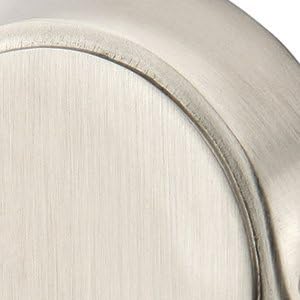 Emtek 2106 7-1/2" Height Solid Brass Dummy Pocket Door Mortise Lock, (Satin Nickel)