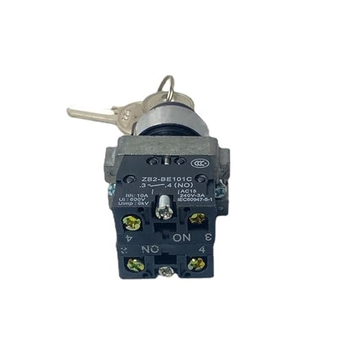 Sélecteur à clé XB2-BG33 pour sécuriser vos commandes de machines 22mm - 3