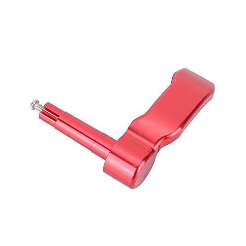 Tbest Levier D Accélérateur Cnc En Alliage D Aluminium Haute Qualité Remplacement Compatible avec Sportsman Et Scrambler Couleur Rouge – vue 3