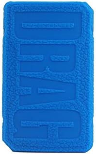 Wonders Anti-Slip Protective Silicone Case Skin Rubber Cover Case Wrap Shield for Voopoo Drag 2 177W (Black)