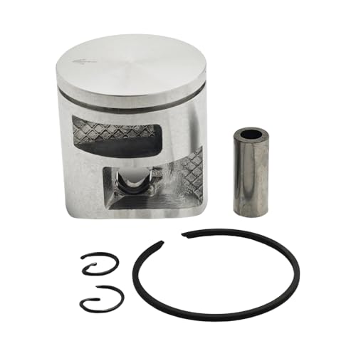 RUURUU Kit de segments de piston 41 mm pour tronçonneuse Husqvarna 435 440 435e 440e, 440 II Jonsered 2240 CS2240 502625002, 502 62 50-02 Pièces de rechange