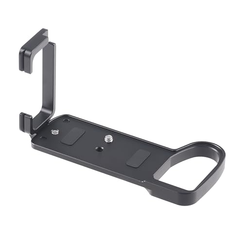 Hersmay L Angle for Panasonic S5 Camera L Bracket Plate for Lumix S5 Arca Swiss Quick Release Plate, Black - Image 4