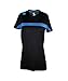 Softee - Camiseta Padel Club Mujer Color Negro/Royal Talla XS
