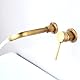 imiiHO 068 Wandarmatur, gebürstetes Gold-Finish, 360-Grad-Drehung