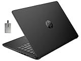 HP 2021 Stream 14' HD SVA Laptop, Intel Celeron N4000 Processor, 4GB RAM, 64GB eMMC Flash Memory, Intel UHD Graphics 600, 1-Year Office, Bluetooth, Win 10S, Black, 128GB SnowBell USB Card (Renewed)