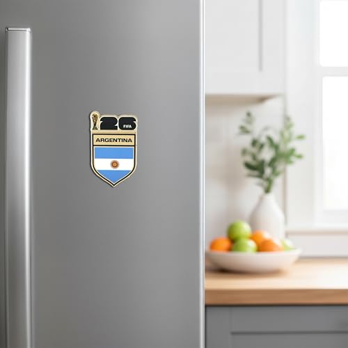 Image of FIFA World Cup Tournament Logo Magnet - Officially Licensed FIFA World Cup Magnet - Vibrant Host City Design - Durable Strong Hold - Perfect for Fridges, Lockers & Collectors