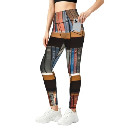 Leggings de biblioteca para mujer que eliminan transparencias en yoga
