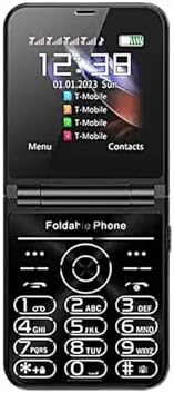 Mini 15 Pro Cellphone 2025 Unlocked Phone, Smallest Mobile Phone Replacement for iPhone, Elderly Mobile Phone, Flip, Quad SIM, 1200mAh, 2.6 HD inch Black