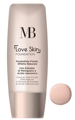 MB Milano - Fondotinta Love Foundation - LIGHT ROSE 01 - Leggero e naturale - Idrata & Illumine