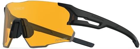 TOREGE Z87 Sports Sunglasses for Men and Women-UV Protection, Ideal for Cycling, Fishing, Baseball, Running, Golf Iceman