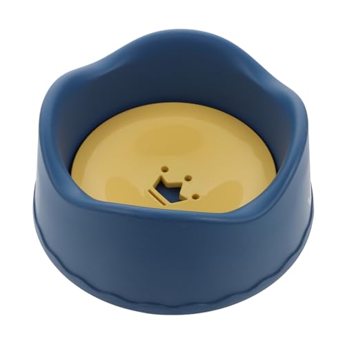 HOMOBABE ペット用浮力飲みボウル 犬猫兼用 飛び散り防止設計 こぼれにくい水飲み器 小中型ペット向け 食事兼用 簡単清掃 環境配慮素材使用