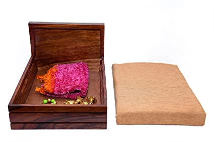 Image of CRAFT D ARTS Ladu Gopal Storage Bed, Smallsingle, Rosewood, Polished wood, Brown