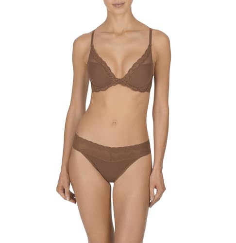 Image of Natori Women Feathers Lace Plunge T-Shirt Bra