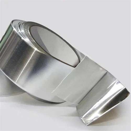 ラボ用顕微鏡アクセサリー 1個 8mm 15mm 30mm 50mm x 50M 幅 高温アルミ箔テープ BGA 修理用感熱紙(50mm(width) x50M)