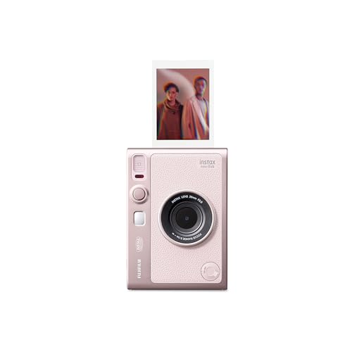 Instax mini EVO 2-in-1 Hybrid Digital camera and photo printer, Gentle Rose colour