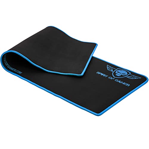 SPIRIT OF GAMER GAMING EXTENDED MOUSE PAD BLUE VICTORY / XXL / ULTRA FIN AVEC 5mm D’ÉPAISSEUR / MATIÈRE ANTIDÉRAPANTE – vue 2