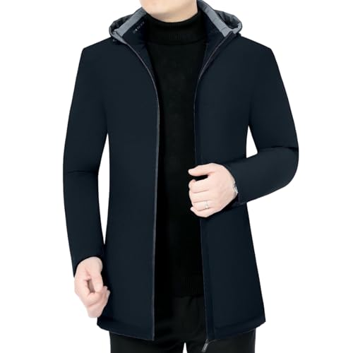 Veste matelassée homme contre le froid : blouson court et épais pour homme d'âge moyen