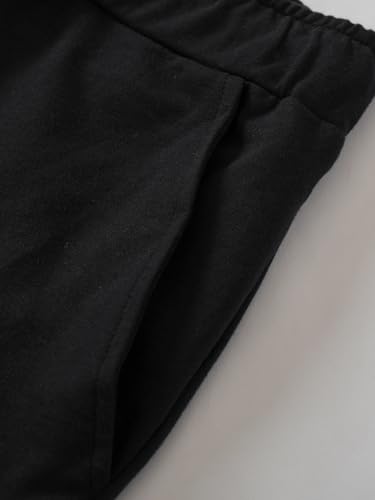 Weintee Women's Plus Size Cotton Capris Wide Leg Capri Pants with Pockets3