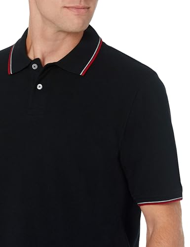 Image of Amazon Essentials Men's Regular-Fit Short Sleeve Cotton Pique Polo Shirt (Available in Big & Tall)
