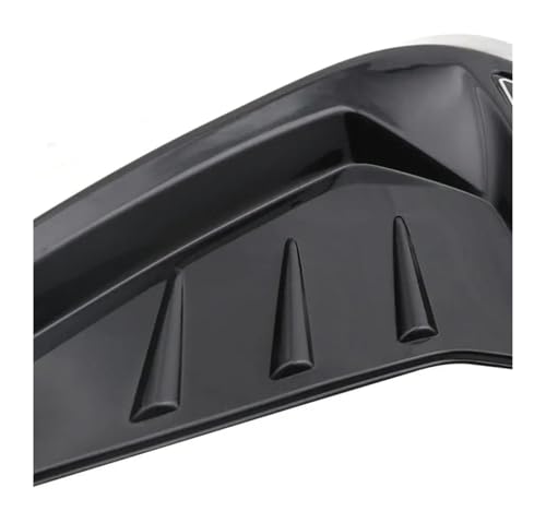 Guardabarros laterales de coche y cubiertas protectoras de goma negra para arcos de rueda 3