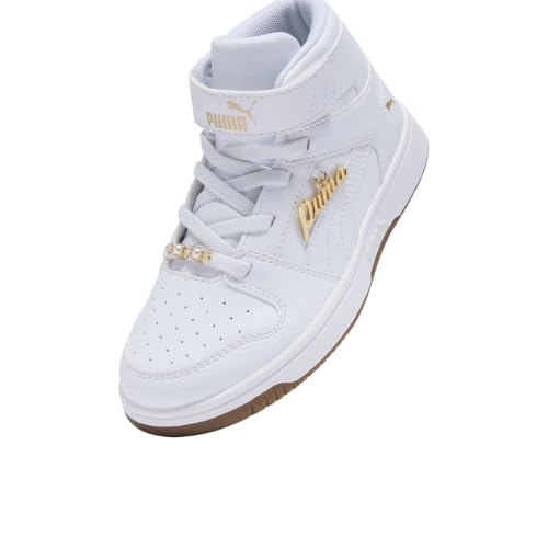 Image of PUMA Unisex-Child Rebound Layup Mid Shoes