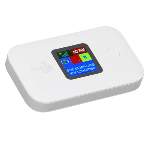 Image of Yinhing 4G Portable Router for Europe Asia 300Mbps Mobile Hotspot with 3000mAh Battery Connects 10 Devices SIM Card Slot for Phone Laptop Tablet